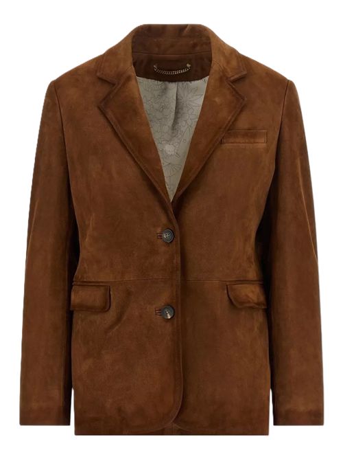 Robyn tailored jacket single breasted notch lapel  Golden Goose | GWP02785.P002658.55816CAMBRIDGE BROWN